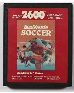Jeu Realsports Soccer pour Atari 2600