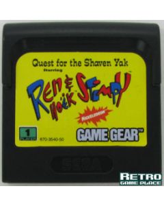 Jeu Ren Hoek and Stimpy pour Game Gear