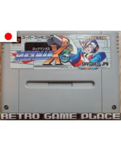 Jeu Rockman X 3 / Megaman X 3 pour Super Famicom