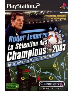 Jeu Roger Lemerre: La Selection Des Champions 2003 pour Playstation 2