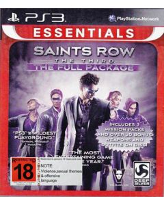Jeu Saints Row The Third The Full Package – Essentials pour PS3