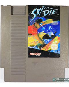 Jeu Ski or die pour Nintendo NES
