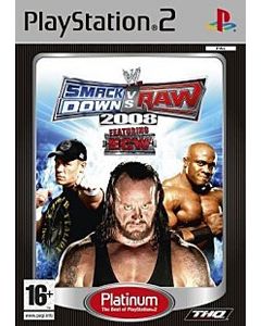 Jeu SmackDown vs Raw 2008 Platinum pour Playstation 2