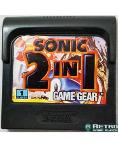 Jeu Sonic 2 in 1 pour Game Gear