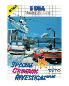 Jeu Special Criminal Investigation pour Master System