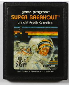 Jeu Super Breakout pour Atari 2600