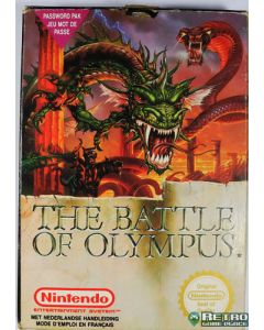 Jeu The Battle of Olympus pour Nintendo NES