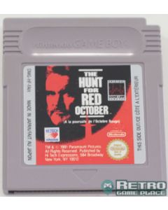 Jeu The Hunt For Red October pour Game Boy