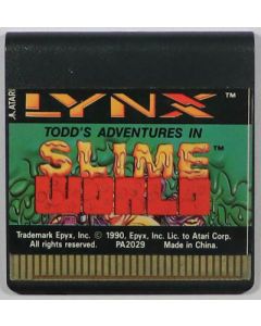 Jeu Todd's adventures in Slime World pour Atari Lynx