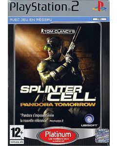 Jeu Tom Clancy’s Splinter Cell Pandora Tomorrow Platinum pour PS2