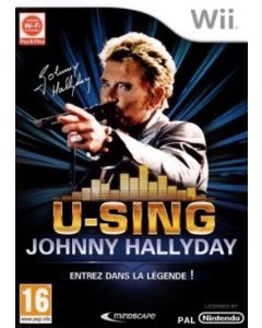 Jeu U-Sing Johnny Hallyday pour Wii