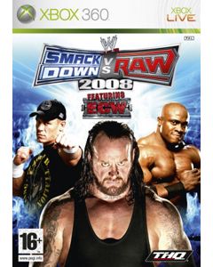 Jeu WWE Smackdown vs Raw 2008 pour Xbox 360