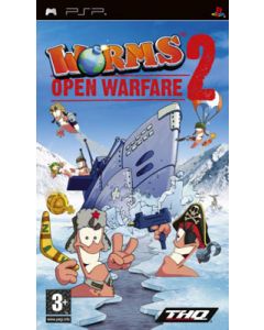 Jeu Worms Open Warfare 2 pour PSP