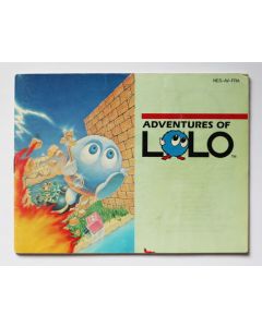 Adventures of LOLO - notice sur Nintendo NES