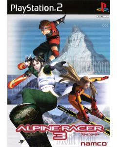 Jeu Alpine Racer 3 (JAP) sur Playstation 2 (JAP)