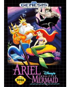 Jeu Ariel The Little Mermaid sur Megadrive