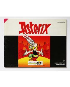 Asterix - notice sur Nintendo NES