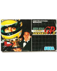 Ayrton Senna Super Monaco Gp 2 - notice sur Megadrive