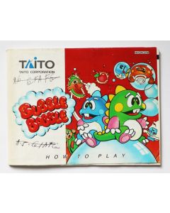 Bubble Bobble - notice sur Nintendo NES