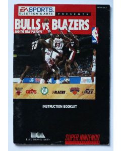 Bulls VS Blazers USA - notice sur Super nintendo