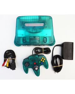 Console Nintendo 64 bleue Turquoise
