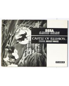 Disney Castle of Illusion - notice sur Game Gear