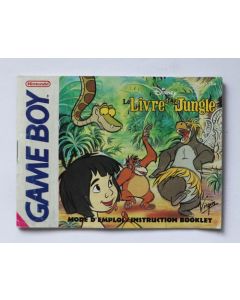 Disney Le livre de la jungle - notice sur Game Boy