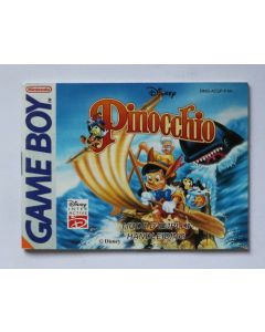 Disney Pinocchio - notice sur Game Boy