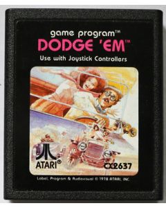 Jeu Dodge'em pour Atari 2600