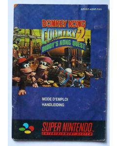 Donkey Kong Country 2 - notice sur Super nintendo