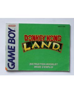 Donkey Kong Land - notice sur Game Boy