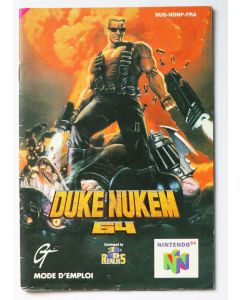 Duke Nukem 64 - notice sur Nintendo 64