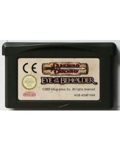Jeu Dungeons & Dragons - Eye of the Beholder sur Game Boy Advance