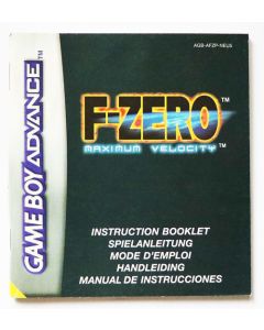F-Zero Maximum Velocity - notice sur Game Boy advance
