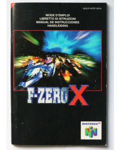 F-Zero X - notice sur Nintendo 64