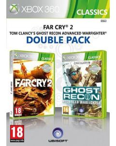 Jeu Far Cry 2 + Tom Clancy's Ghost Recon Advanced Warfighter 2 - Double pack (neuf) pour Xbox360