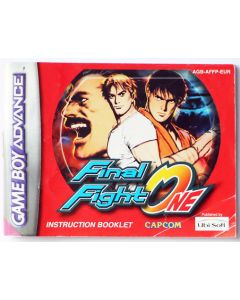 Final Fight One - notice sur Game Boy Advance