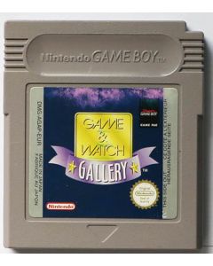 Jeu Game & Watch Gallery sur Game Boy