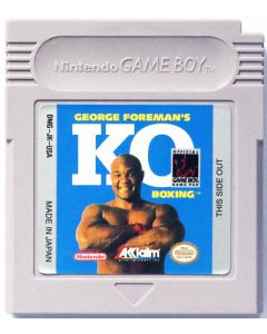 Jeu George Foreman’s KO Boxing sur Game Boy