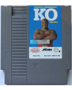 Jeu George Foreman's KO Boxing sur Nintendo NES