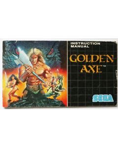 Golden Axe - notice sur Megadrive