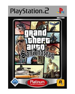 Grand Theft Auto San Andreas (GTA) Platinum