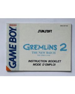 Gremlins 2 - notice sur Game Boy