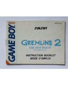 Gremlins 2 - notice sur Game Boy