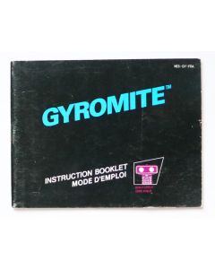 Gyromite - notice sur Nintendo NES