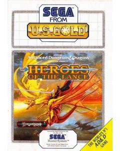 Jeu Heroes of the Lance pour Master System