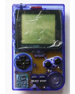 Console Game Boy Pocket bleu translucide
