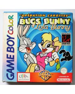 Jeu Bugs Bunny & Lola Bunny Opération carottes pour Game Boy Color