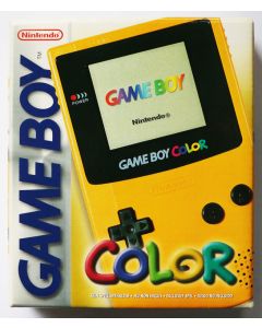 Console Game Boy Color Jaune en boîte