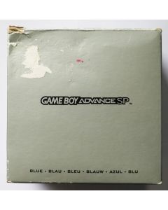 Console Game Boy Advance SP bleue marine en boîte